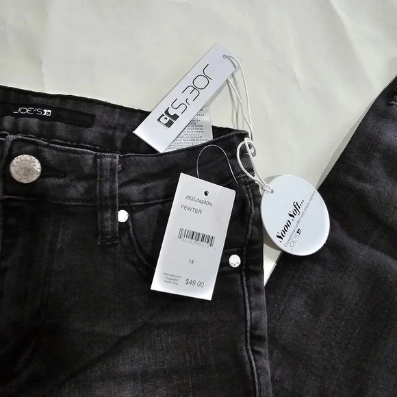 NWT Joe's Jeans Girls' The Rocker Ankle Mid-Rise Skinny Jeans Size 14 Girls - Picture 6 of 8